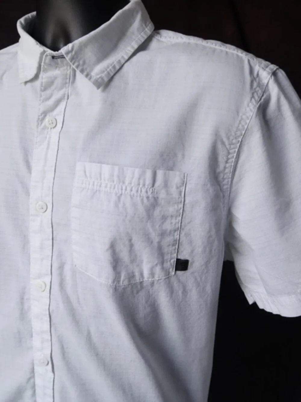 Mountain Hardwear White SS Pocket Camp Shirt (M) OMG! 🌲